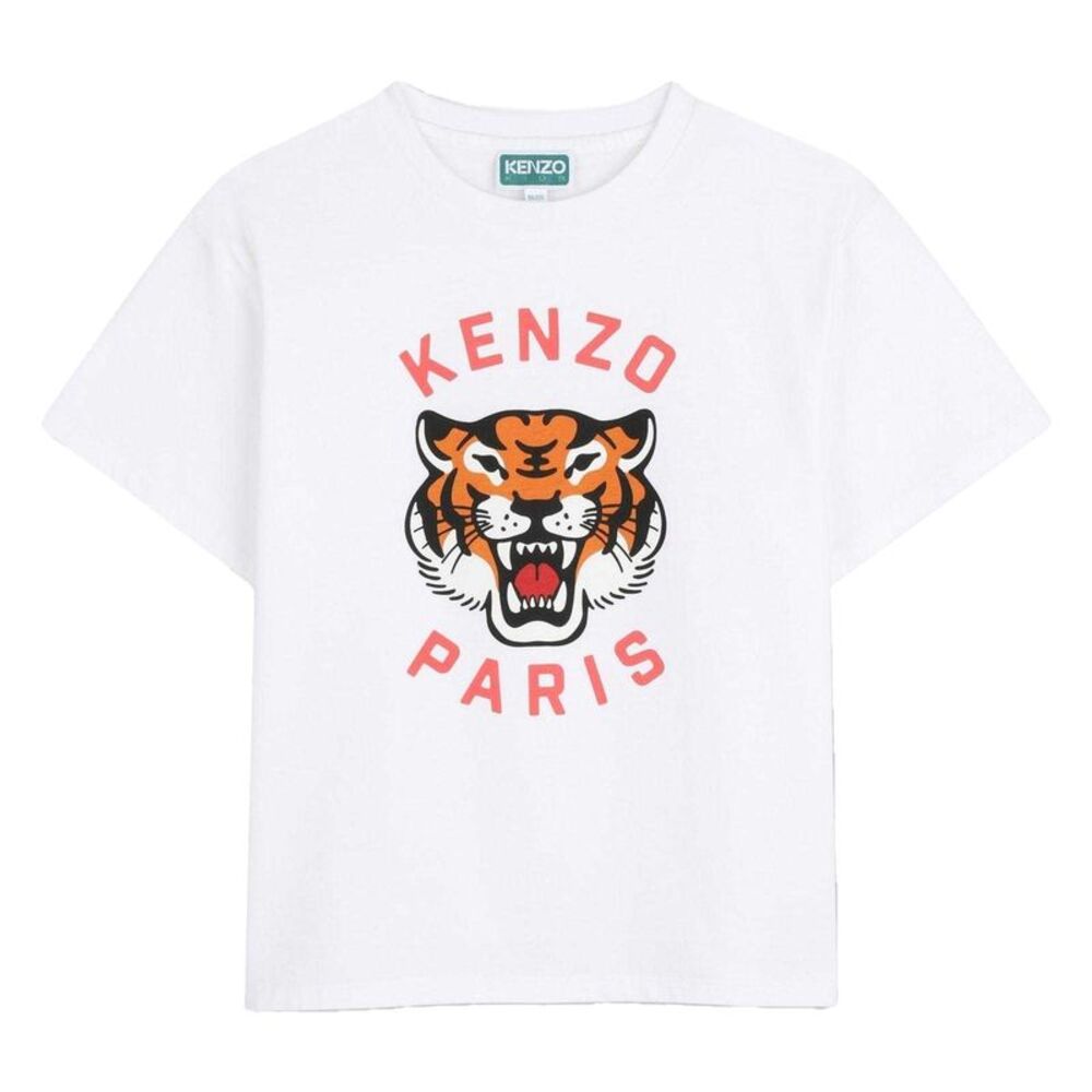 Kenzo Childrens/Kids Paris T-Shirt / White